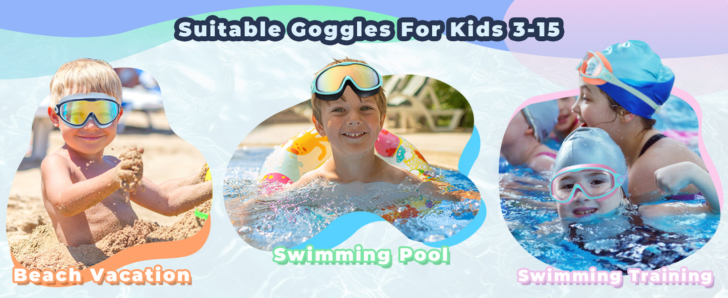 UV Protection Anti-Fog Pro Swimming Goggles