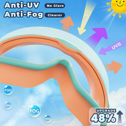 UV Protection Anti-Fog Pro Swimming Goggles